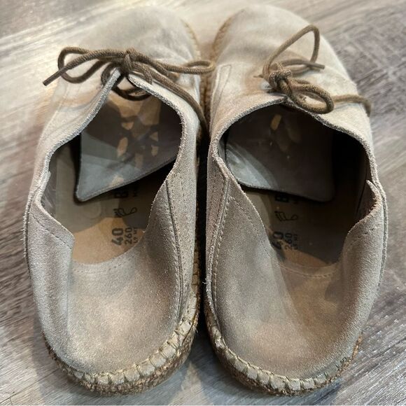 BIRKENSTOCK Oxford Shoe Women 9 Gary Suede Leather Ginger Convertible - Picture 10 of 13